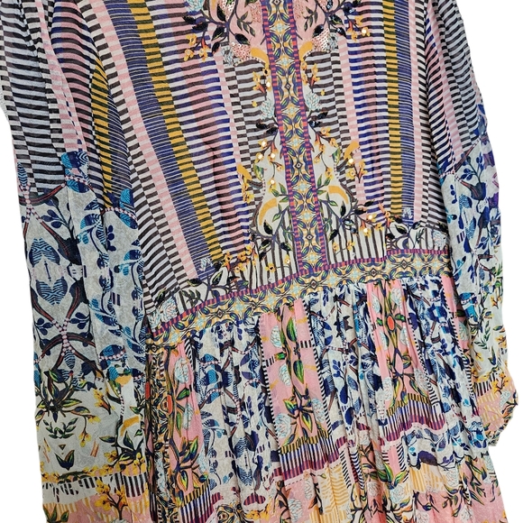 Bhanuni By Jyoti Anastasia Bohemian Floral Maxi Dress - Anthropologie - Picture 5 of 6